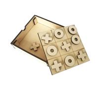 BCOATH Wooden Toe Chess Board Game for Family Compact Storage Box Educational Strategy Game to Enhance Observation and Problem-solving Skills Leisure