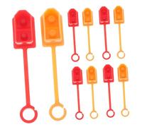 BCOATH Xt60 Plug Protector Covers 10Pcs Lithium Battery Connector Protective Sleeve Insulated Dustproof Caps Anti-Short Circuit for Rc Model Accessories 2.2X0.47 Inch