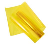 BCOATH Yellow Pet Light Gel Filter Sheet for Event Lighting and Film Production, Lightweight Low Loss Color Correction Film for Photography and Studio Lighting