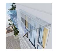 Bcojnlue Outdoor Awning 50cm 60cm 70cm 80cm 90cm 120cm, Clear Door Canopy, Waterproof Front Door Canopy, Porch Canopy Awning For Window, Patio, Roof Cover, UV Protection(38x120cm)