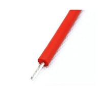 BCOMFY 1 Meter 50KV 70KV 100KV 200KV 150KV DC Silicone High Voltage Wire 16/13/11AWG Tinned Copper Core Automotive Ignition Wire(11AWG 50KV red)