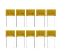 BCOMFY 10 Pcs AC 275V 0.22Uf Polypropylene Film Safety Capacitors MPX