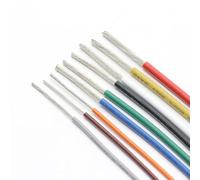 BCOMFY 1M UL1332 PTFE Wire 30/28/26/24/22/20/18/16/14/13/12/10 AWG FEP Insulated High Temperature Electron Cable For 3D Printer (Color : Red, Size : 12AWG)