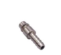 BCOMFY 1pc Pneumatic Fitting European Standard EU Euro Type Air Line Quick Coupling Connector Coupler Adapter For Air Compressor Hose Barb(PH 6MM)