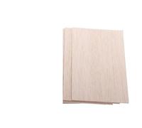 BCOMFY 5 Pcs Wood Sheets Ply 100/150/200/300mm Long 100mm Wide 1/1.5/2/3/4/5/6/8mm Thick For Craft DIY Project(100x100x6mm)