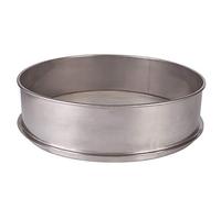 BCOMFY Diameter 30CM Height 6CM SUS All Stainless Steel Sieve For Electric Vibrating Machine Optional Mesh (Size : 30 MESH)