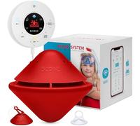 BCONE® System Pool Alarm by Lifebuoy® | Certified ASTM F2208 Floating Pool Alarm | Loud Pool Safety Alarms on Home & Pool Units | Connects to Alexa | Pool Alarms for Inground Pools and Above-Ground