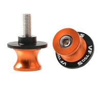 BCOTNHZT 8MM Motorcycle Stands Swingarm Spools Rear Stand Screws Sliders For H VF750S 1982 1983 1984-2023 2024(ORANGE)