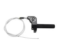 BCOTNHZT Motorcycle 7/8" Throttle Grip Twist Quick Action Gas Settle with Cable Compatible with CR125 CR250 1989-2007(Black)