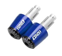 BCOTNHZT Motorcycle Bar Ends For Honda CB125F CB125R 2011-2021 2022 2023 2024 Motorcycle Handlebar Grip Ends Handle Bar End Cap Slider(BLUE)