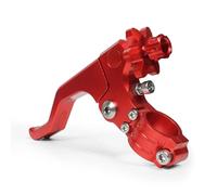 BCOTNHZT Motorcycle CNC Short Stunt Clutch Lever Perch Assembly Compatible with CB599 CB600 Hornet 1998-2006(RED)