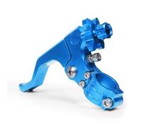 BCOTNHZT Motorcycle CNC Short Stunt Clutch Lever Perch Assembly Compatible with CB599 CB600 Hornet 1998-2006(Blue)