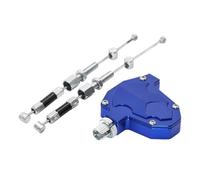 BCOTNHZT Motorcycle CNC Short Stunt Clutch Lever Perch Assembly Compatible with CB599 CB600 Hornet 1998-2006(Blue A)