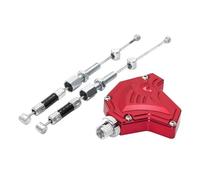 BCOTNHZT Motorcycle CNC Short Stunt Clutch Lever Perch Assembly Compatible with GSR750/GSR-S750 2011-2016 SV650/S/N 1999-2010(Red A)