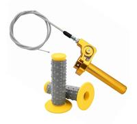 BCOTNHZT Motorcycle Throttle Grip Twist Quick Settle Cable Compatible with XR400MOTARD XR250MOTARD 2003-2008(Gold)