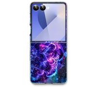 Bcov Case For Galaxy Z Flip 7,Purple Mandala Galaxy Sky Style Anti-Scratch Solid Hard case Protective Shookproof Phone Cover for Samsung Galaxy Z Flip 7 Flip7