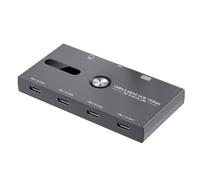 Bcowtte 10Gbps USB C Hub, USB C to USB C Hub for PC, Laptop, Hub HUB 3.2 Gen2 Splitter USB C 4 Ports