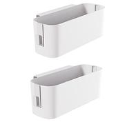 Bcowtte 2 x Bedside Table Bed Shelf Storage Holder A