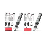 Bcowtte 2 x Cordless Chainsaw Sharpener, Electric Chainsaw Sharpening Kit, High Speed Chainsaw Sharpening Tool