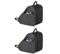 Bcowtte 2 x Ice Skate Bag, Roller Skate Bag with Adjustable Shoulder Strap for and Most Adults, Outdoor Ice Skate Bag