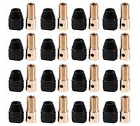 Bcowtte 20 x Mini 0.3-3.5 mm Small for Mini Drill Chuck Bit Tool Set Universal