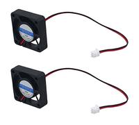 Bcowtte 2pcs 40mm x 40mm x 10mm 4010 9 Blade Brushless DC 12V Cooling Fan