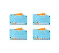 Bcowtte 4X -550 Optical Fibreglass Connection Cleaner Glass Fibre Connection Cleaning Cassette Cassette Cleaner Optics Fibreglass Cleaning Box