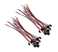 Bcowtte Electret Condenser Microphone 4 mm x 2 mm for PC Telephone MP3 MP4 Pack of 20