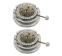 Bcowtte Seagull 2813 Automatic Mechanical Movement for Bracelet Watch Winding Time Set 2, silver