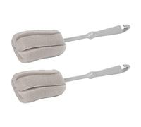 Bcowtte Sponge Brush Milk Bottle Cup Glass Washing Cleaning Kitchen Cleaner Tools Cup Cleaning Brush Plastic Short Pack of 2