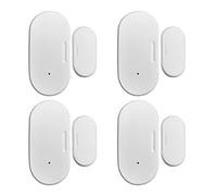 Bcowtte Tuya Zigbee Door and Window Sensor Smart Home Automation Security Protection App Alarm Remote Control Real Time Push Pack of 4