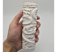 BCQLI Aquarium Ornament - Rockery Design - Stone,Fish Tank Decorations Aquarium Decoration Mini (Dragon Shaped Pillar)