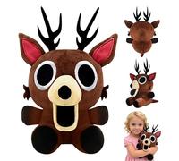 BCQTD 99 Nights in The Forest Plush Toys,67 Rumi Plushvillain Game Characters Plushie,Charming Stuffed Animal The Deer,for Collectors Game Video Fans Gifts