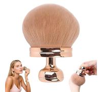 BCQTD Extra Large Body and Face Makeup Brush for Leg Big Makeup for Tan Application, Extra Large Body With Drawstring Bag Gol Sponge Blusher Tan Brushes(Rose Gold)