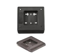 BCR Rear License Plate Holder with Customisable Advertising Strip, 130 x 15 mm, Motorcycle License Plate Holder with Rear Rise, License Plate Holder for Motorbikes and Scooters and Moped Motorcycle