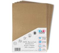 BCreative A4 Kraft Paper 100gsm 100 Sheets Recycled Printer Paper