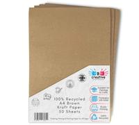 BCreative A4 Kraft Paper 100gsm 50 Sheets Recycled Printer Paper