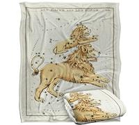 Bcreative - Graffitee Studios - S Hall Graffitee Studios Vintage Leo Zodiac Silky Touch Super Soft Throw Blanket 152 X 127 Cm