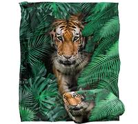 Bcreative - Reinders Reinders Jungle Tiger Silky Touch Super Soft Throw Blanket 152 X 127 Cm