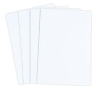 BCreativetolearn White A4 Card 100 Sheets Pack, Smooth Thick 300gsm Card, White Card for Drawing, Printer Display Mounting, Card Making Supplies, Painting & Cardstock.