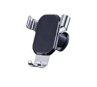 BCRFUKS Car Phone Holder for Jaguar Vanden Plas/XJ8/XJR 2004-2025, Gravity Air Vent Phone Mount Hands Free Mobile Phone Holder for Car 360° Rotatable Smartphone Stand,Matte Silver