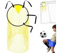 BCTHLBF Football Training Equipment, Field Nets Training For Quarterbacks Practice, Accuracy Training Goal Target Nets for Shootings,Finishing Drill 45x60cm Yellow