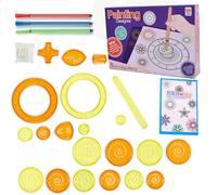 BCTHLBF Kids Spiral Drawing Tool - 26Pcs Art Kit With Design Ruler, Spirograph Toy - Children's Birthday Party Gift