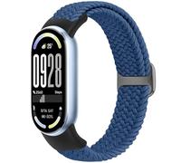 Bcuckood Braided Watch Strap Compatible with Xiaomi Smart Band 10/9/8, Elastic Solo Loop Soft Nylon Stretchy Strap Replacement Wristband for Mi Band 10/9/8 for Women Men