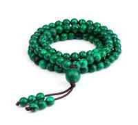BCughia Bead Bracelets for Men, 6MM Malachite Bracelet, Beaded Stretch Bracelet