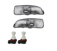 bcumst Car Fog Light Assembly For Skoda For Superb For MK2 2008-2013 Front Bumper Anti Fog Light With Bulb 3T0941699 3T0941700(With S10 Yellow)