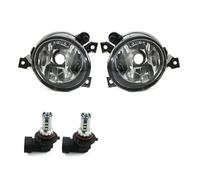 bcumst Car Fog Light Assembly For VW For Caddy For Touran 2004-2008 1Pair Left&Right Anti Fog Light 1T0941700C 1T0941699C(With M10 Ice Blue)