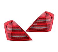 bcumst Car Rear Light For Benz W221 S-Class 2007-2009 Rear Lights Dynamic LED Turn Signal Brake Reversing Fog Lamp 1 Pair LED Tail Lights Car rear light assembly