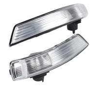 bcumst Mirror Indicator Light For Focus For Mondeo 1538488+1538489 Left & Right Car Rearview Mirror Turn Signal Light Lampshade No Bulb