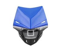 bcumst Motorcycle Headlight Assembly For Kawasaki KX KXF For CR CRF Motorcycle LED Headlight 12V 35W Wick Dirt Pit Bike Accessories(Blue)